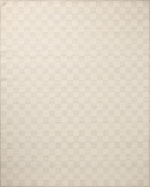 Brigette Romanek x Loloi Knox Rugs - Ivory / Silver-Blue Hand Home