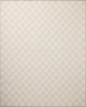 Brigette Romanek x Loloi Knox Rugs - Ivory / Sky-Blue Hand Home
