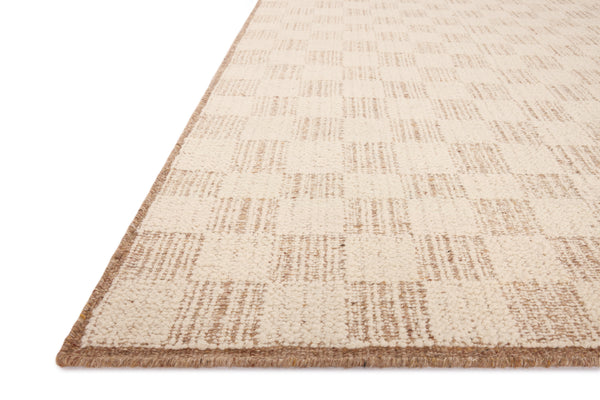 Brigette Romanek x Loloi Knox Rugs - Ivory / Terracotta-Blue Hand Home