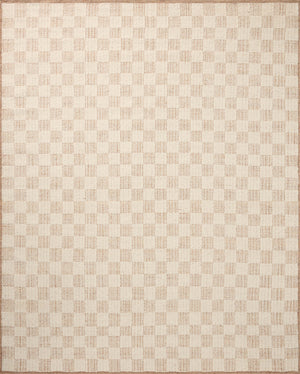 Brigette Romanek x Loloi Knox Rugs - Ivory / Terracotta-Blue Hand Home