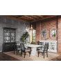 Bruges 3 Door Credenza-Blue Hand Home
