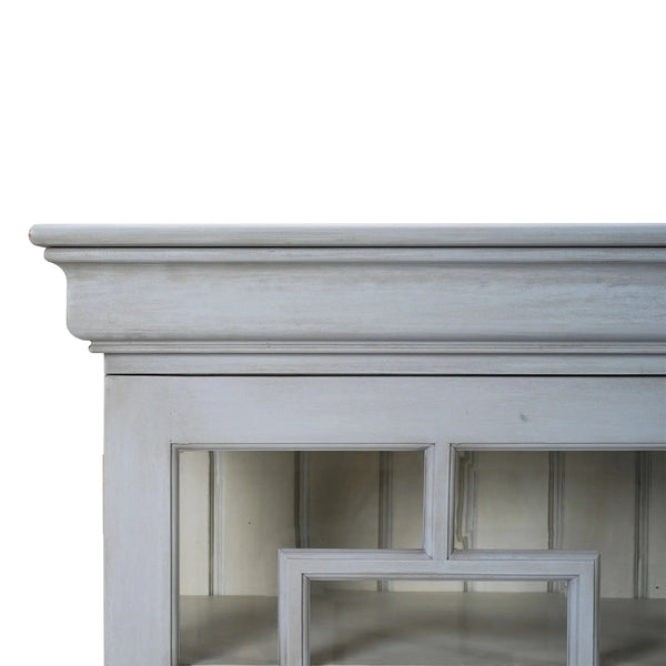 Bruges 3 Door Credenza-Blue Hand Home