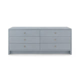 Bryant Linen Extra Wide Large 6-Drawer / Winter Gray-Villa & House-Blue Hand Home