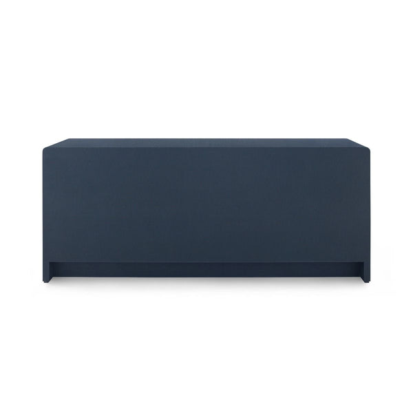 Bryant Linen Extra Wide Large 6-Drawer / Blue Steel-Villa & House-Blue Hand Home