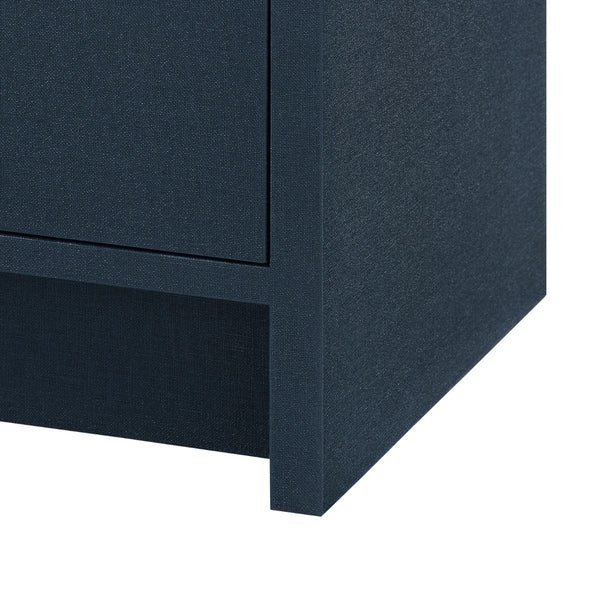Bryant Linen Extra Wide Large 6-Drawer / Blue Steel-Villa & House-Blue Hand Home