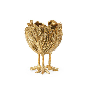Beatrice Bowl / Gold Leaf-Villa & House-Blue Hand Home