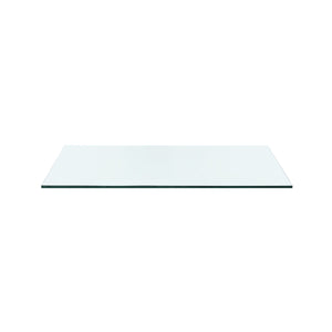 Bethany Coffee Table Glass Top, Clear