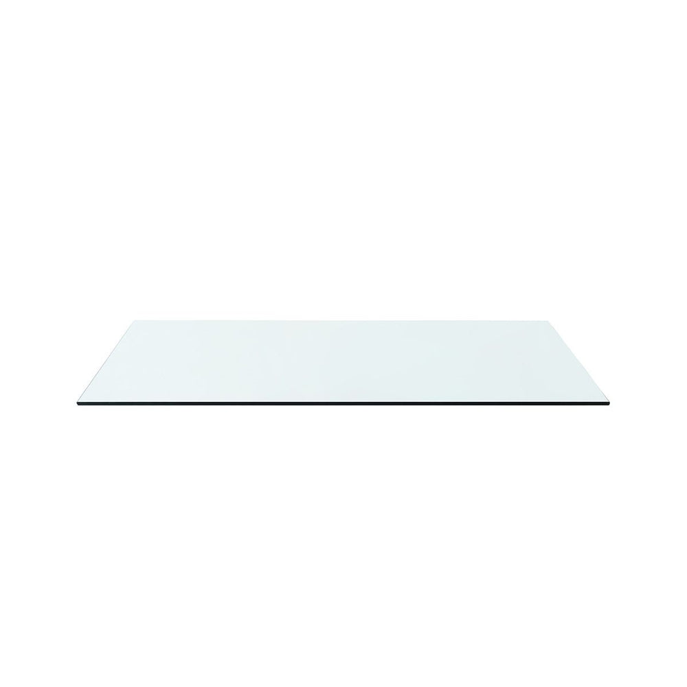 Bethany Large Square Coffee Table Glass Top / Clear-Villa & House-Blue Hand Home