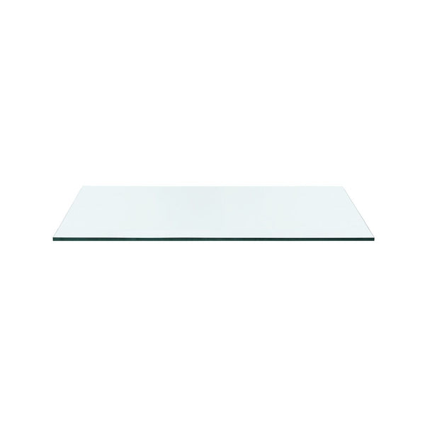 Bethany Large Rectangular Coffee Table Glass Top / Clear-Villa & House-Blue Hand Home