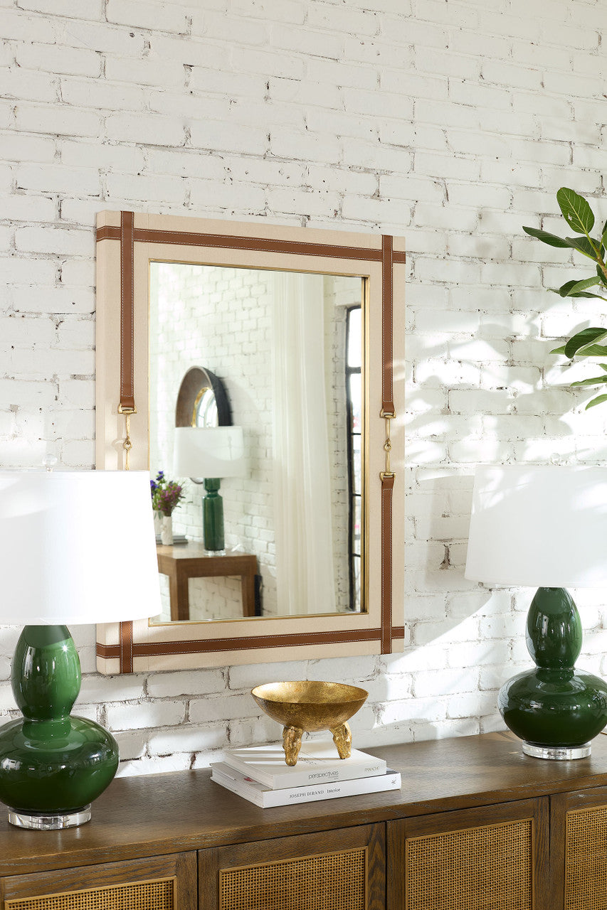 Buckley Mirror, Tan