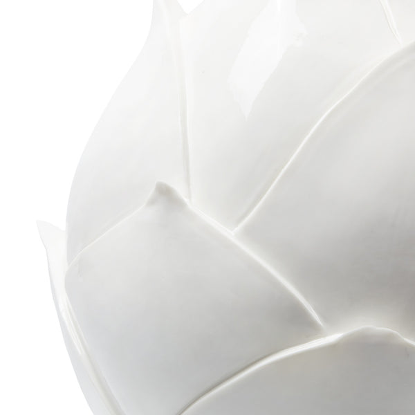Budding Lamp Without Shade, Blanc de Chine