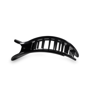 Round Flat Hair Clip | Med. | Jet Black-Blue Hand Home