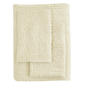 Tamara Velvet Quilt Set-Blue Hand Home