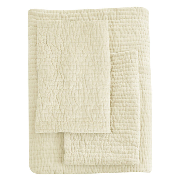 Tamara Velvet Quilt Set-Blue Hand Home