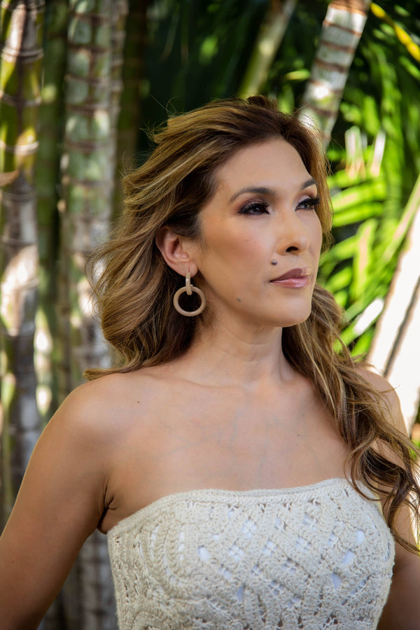 Gaia Earrings-Blue Hand Home