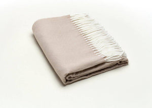 402 - Fringed Herringbone Throws-Blue Hand Home