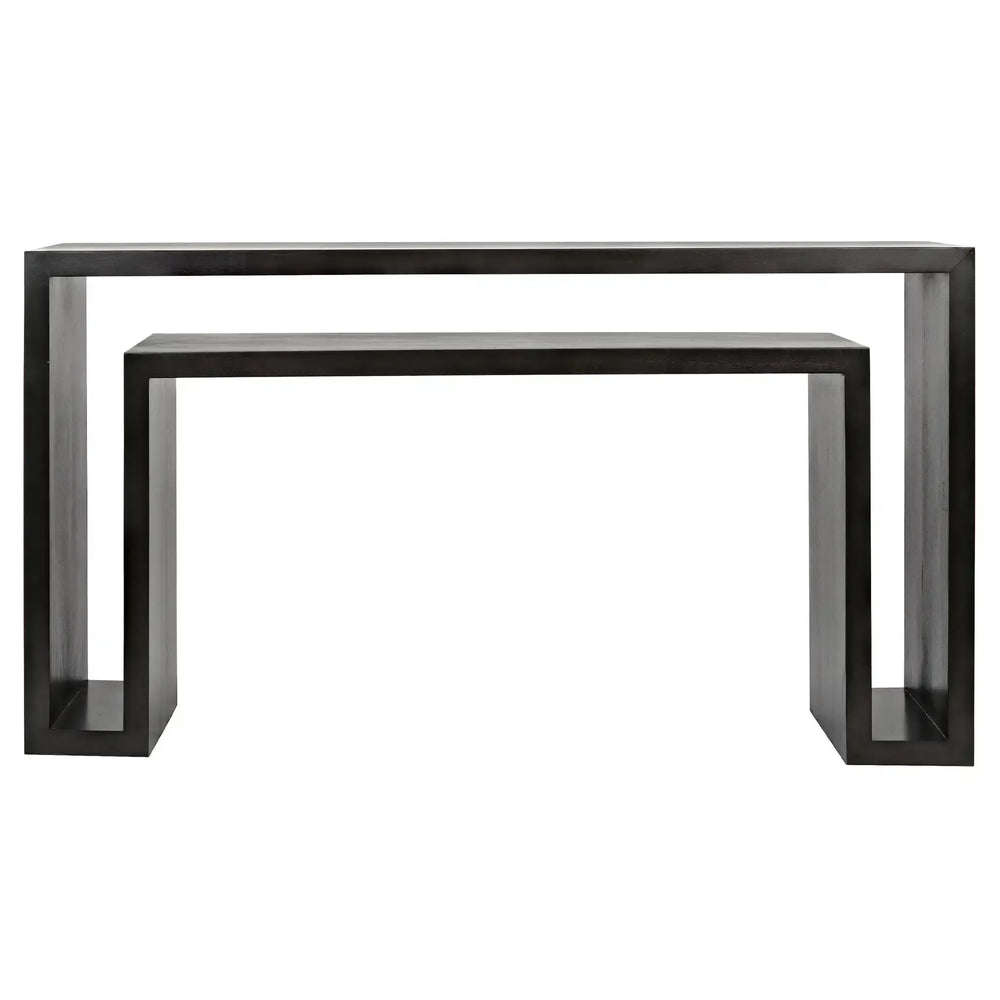Caine Console, Pale-Noir Furniture-Blue Hand Home