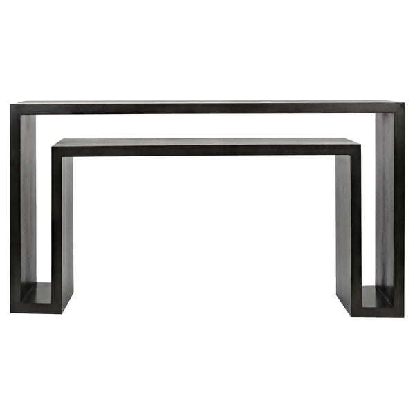 Caine Console, Pale-Noir Furniture-Blue Hand Home