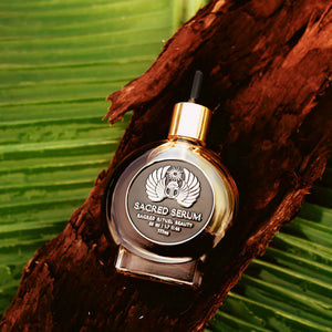 SACRED SERUM Organic Face Oil-Blue Hand Home