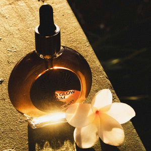 SACRED GLOW SERUM Organic Face Oil-Blue Hand Home