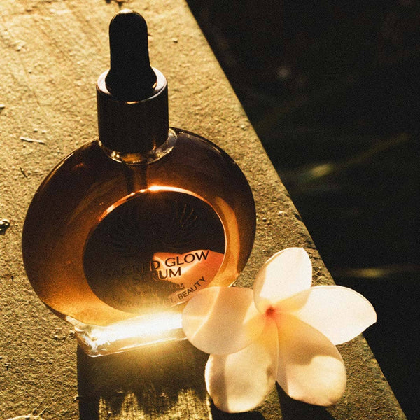 SACRED GLOW SERUM Organic Face Oil-Blue Hand Home