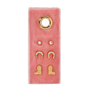 Velvet Gift Set - Boot-Blue Hand Home