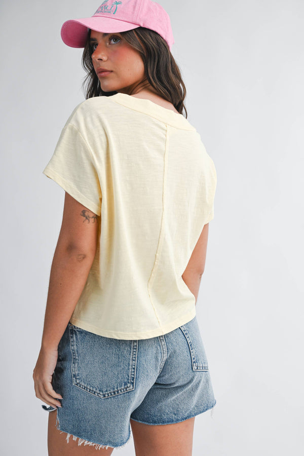 8281dk Til V-Neck Baby Top 3