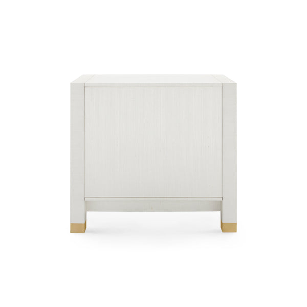 Camden 3-Drawer Side Table-Blue Hand Home