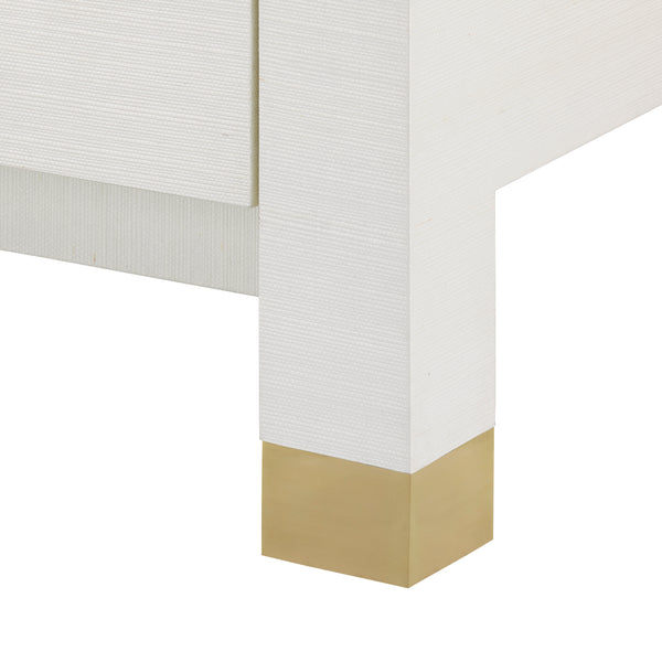 Camden 3-Drawer Side Table-Blue Hand Home