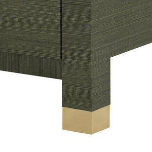 Camden 3-Drawer Side Table-Blue Hand Home