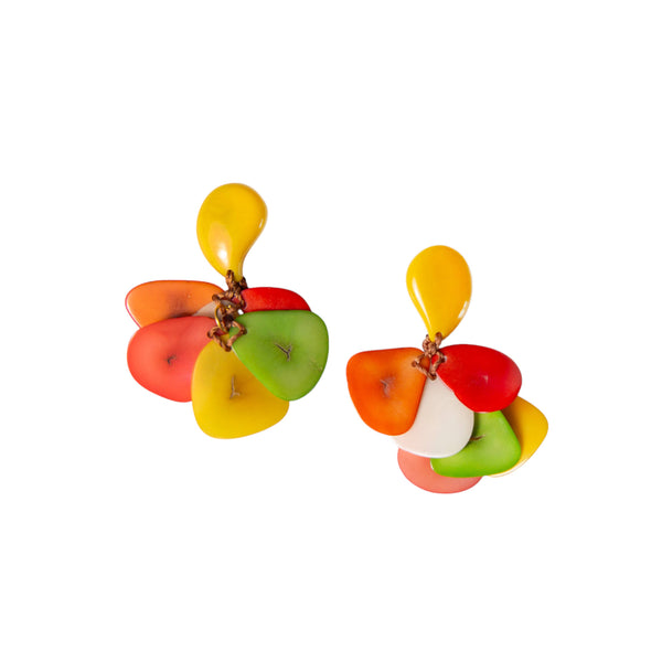 Dorothea Earrings-Blue Hand Home