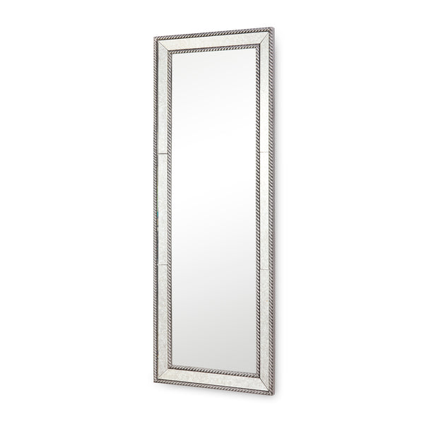 Cecilia Mirror-Blue Hand Home