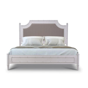 Chelsea Upholstered Bed King-Blue Hand Home
