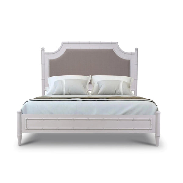 Chelsea Upholstered Bed Queen-Blue Hand Home