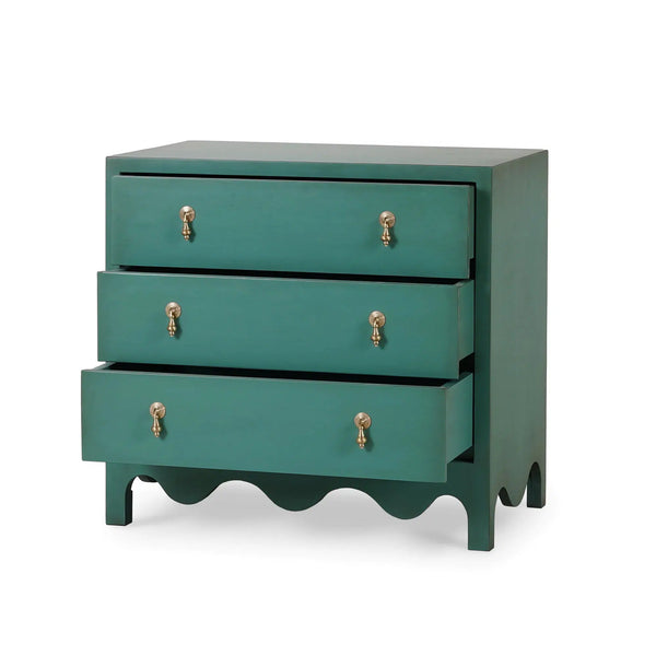 Chloe 3 Drawer Dresser-Blue Hand Home