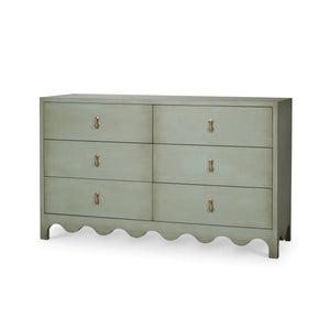 Chloe 6 Drawer Dresser-Blue Hand Home