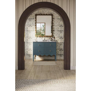 Chloe Single Vanity w/ Sink & Marble Top-Blue Hand Home