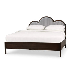Chloe Upholstered Bed King-Blue Hand Home