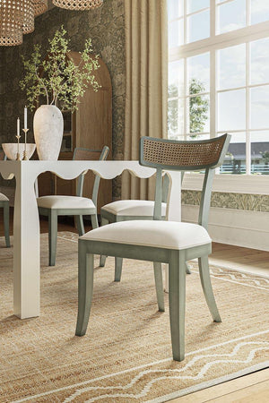 Chloe Dining Table 84''-Blue Hand Home