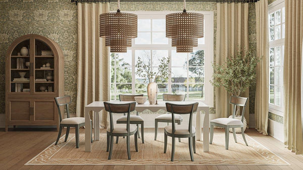 Beatrice Dining Chair-Blue Hand Home