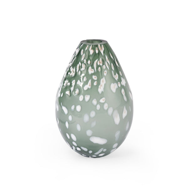Chani Medium Vase in Tea Green by Villa & House