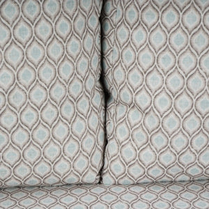 Cholet Double Arm Chair-Blue Hand Home