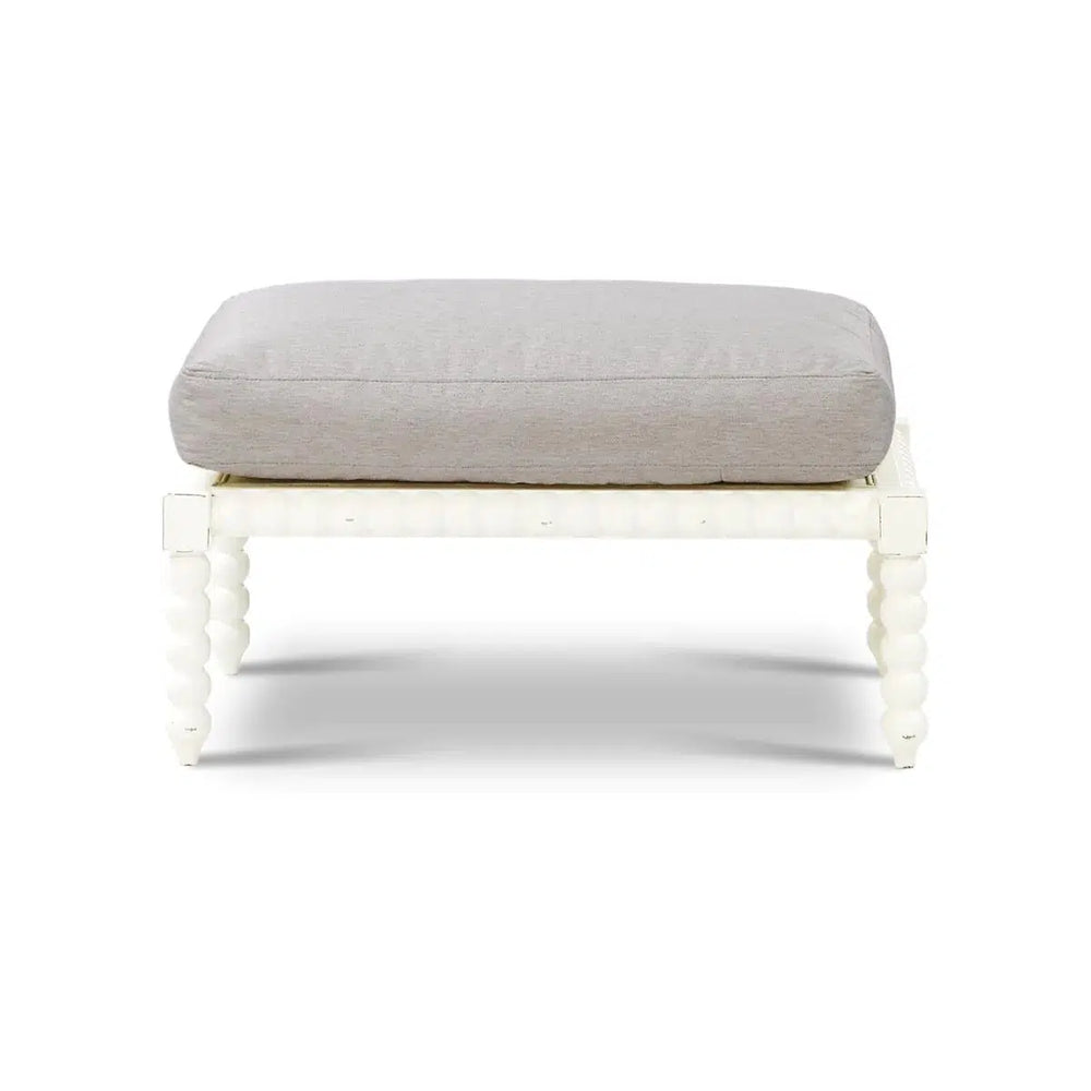 Cholet Ottoman-Blue Hand Home