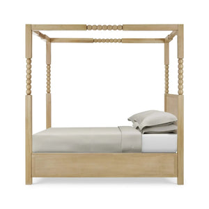 Cholet Poster Bed Queen-Blue Hand Home