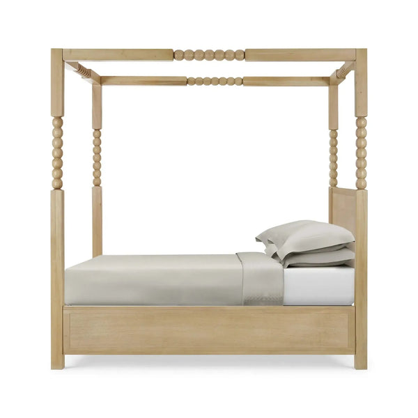 Cholet Poster Bed Queen-Blue Hand Home