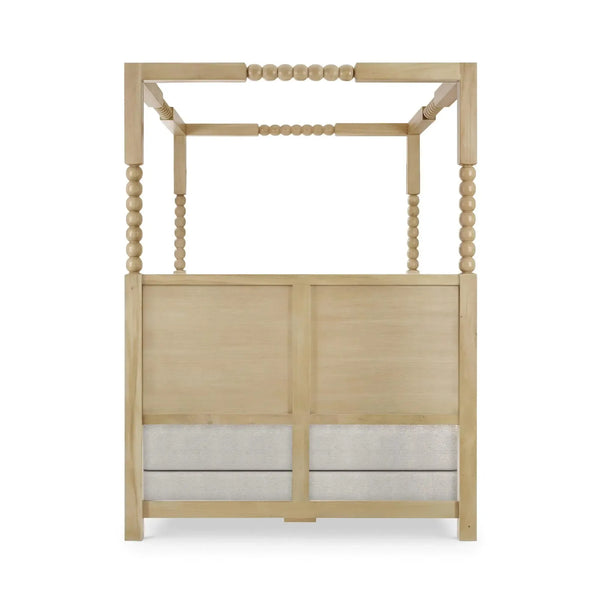 Cholet Poster Bed Queen-Blue Hand Home