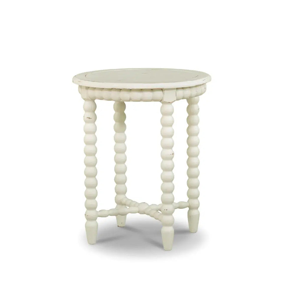 Cholet Round End Table-Blue Hand Home