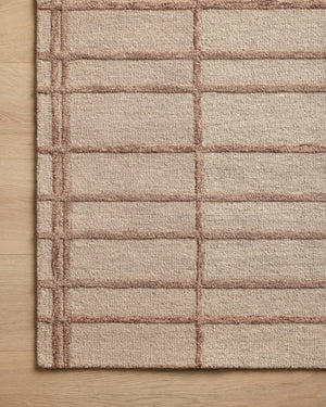 Chris Loves Julia x Loloi Bradley Rugs - Rose / Blush-Blue Hand Home