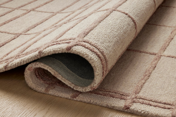 Chris Loves Julia x Loloi Bradley Rugs - Rose / Blush-Blue Hand Home