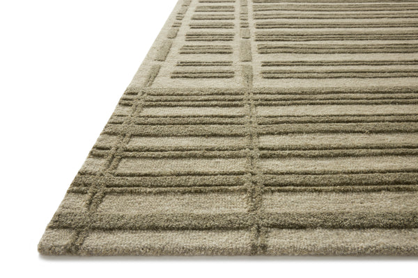 Chris Loves Julia x Loloi Bradley Rugs - Sage / Olive-Blue Hand Home